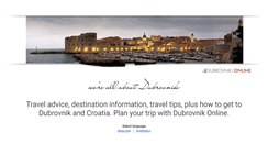 Desktop Screenshot of dubrovnik-online.net